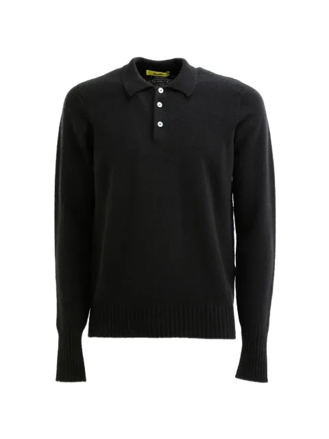 Drumohr long-sleeve polo sweater