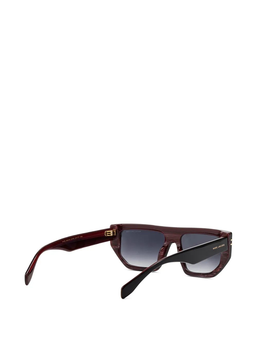 Marc Jacobs Eyewear geometric-frame sunglasses Zwart