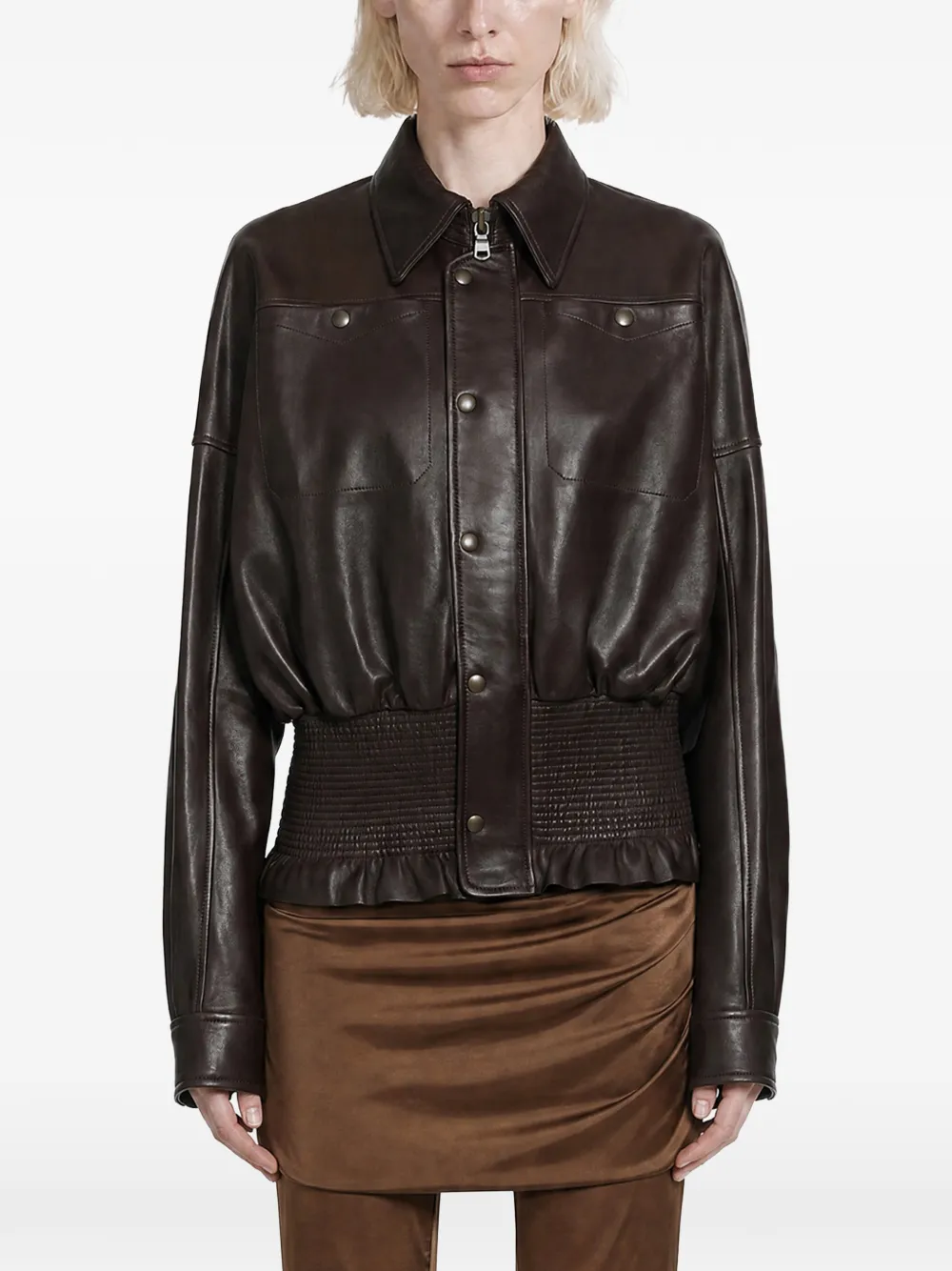 Petar Petrov Soft Tension leather jacket