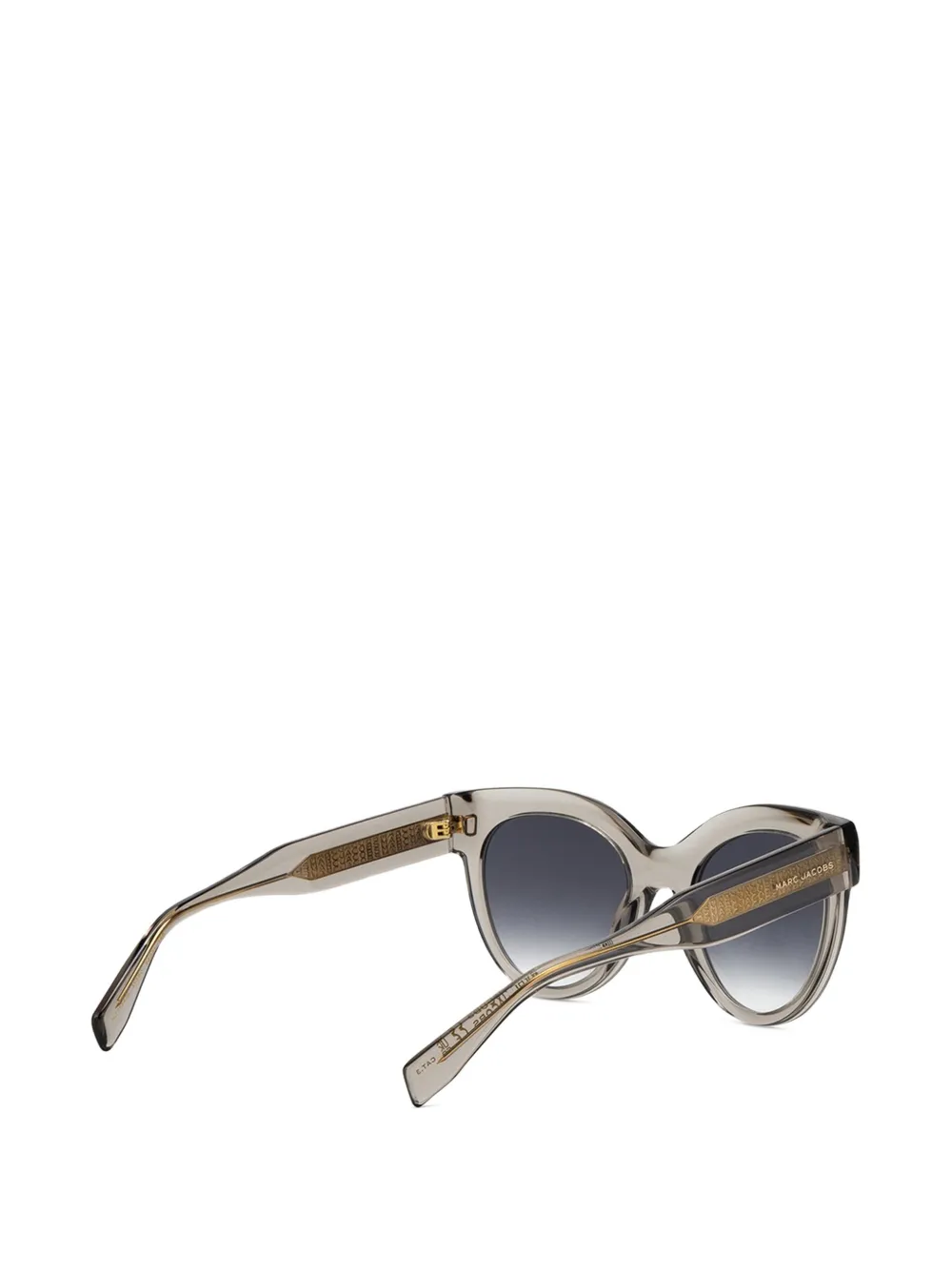 Marc Jacobs logo-plaque cat-eye-frame sunglasses Grijs