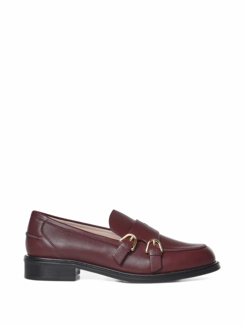 Coccinelle buckle-detail leather loafers - Rouge Coccinelle buckle-detail leather loafers - Rouge
