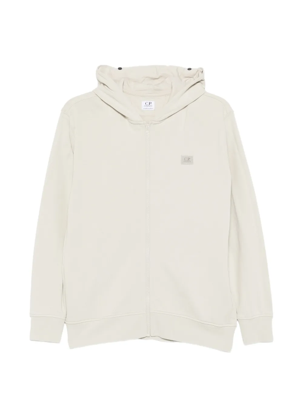 C.P. Company Kids Goggle zip-up hoodie - Toni neutri