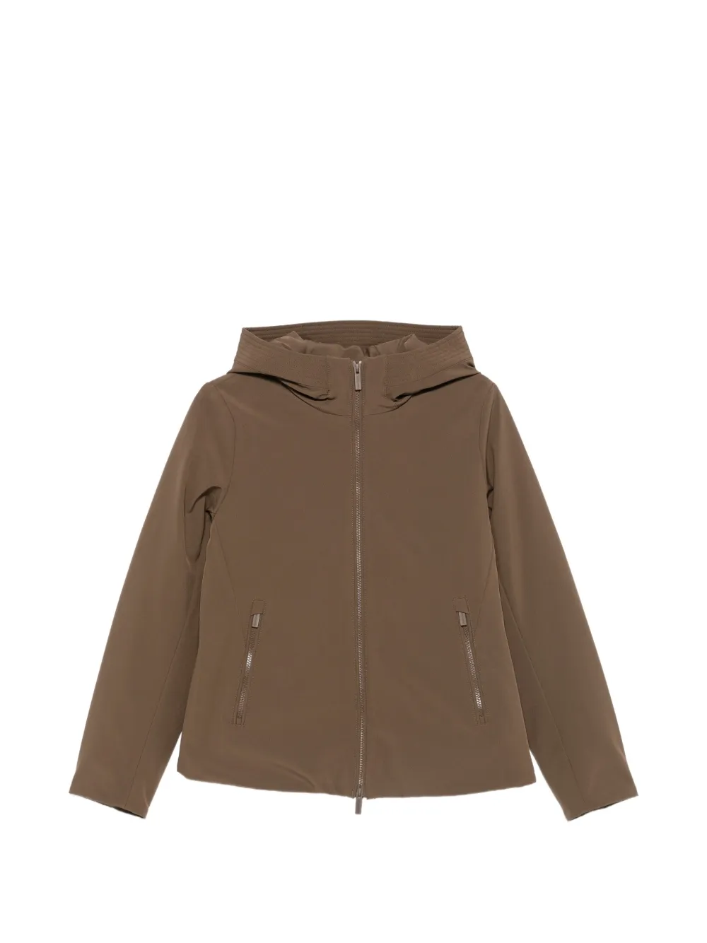 Woolrich hooded zip-up jacket Bruin