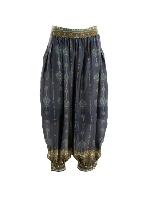ZIMMERMANN paisley-print buttoned-cuff trousers