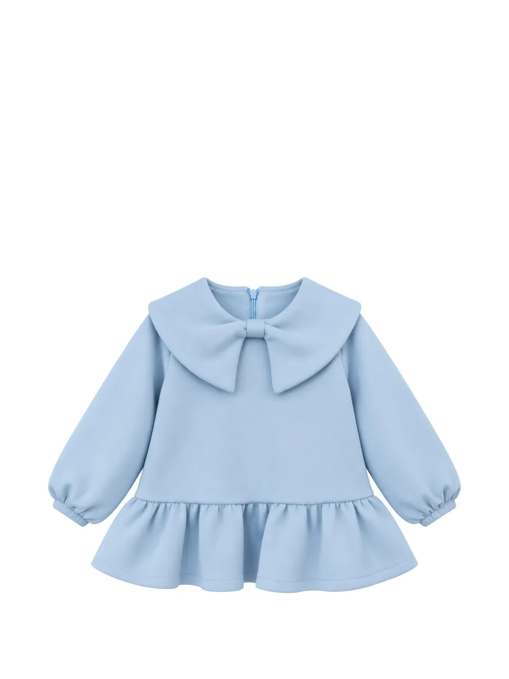 Miss Grant Kids robe à détail de nœud - Bleu Miss Grant Kids robe à détail de nœud - Bleu
