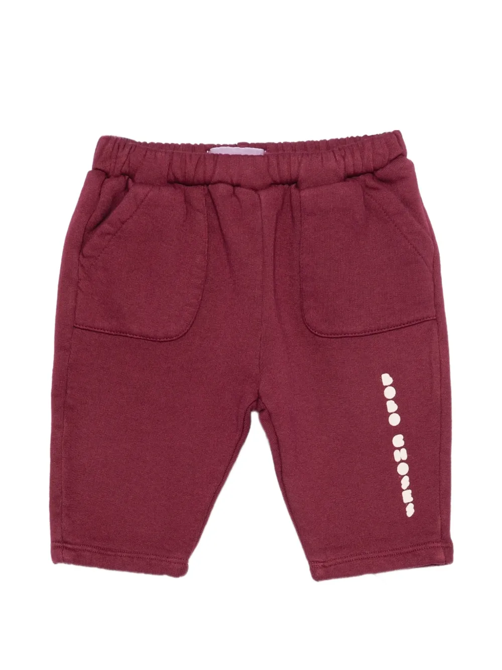 Bobo Choses pantalon de jogging à logo imprimé - Rouge