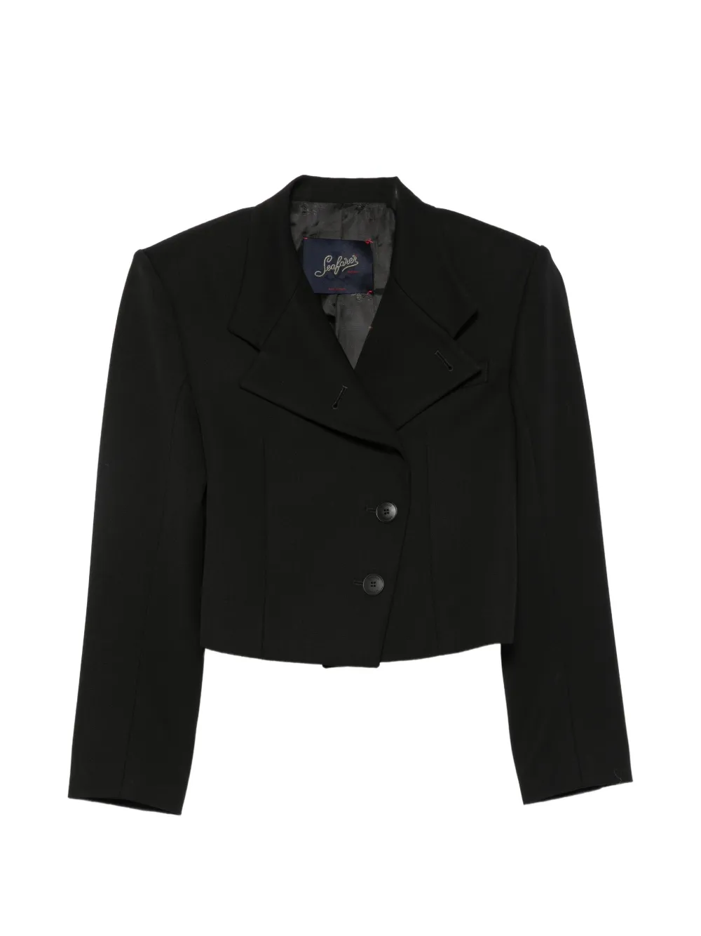 Seafarer Liv double-breasted cropped blazer