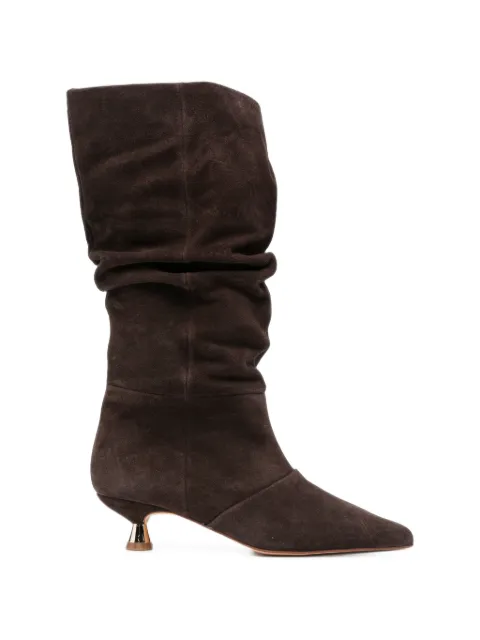 ALMA EN PENA slouchy pointed-toe boots