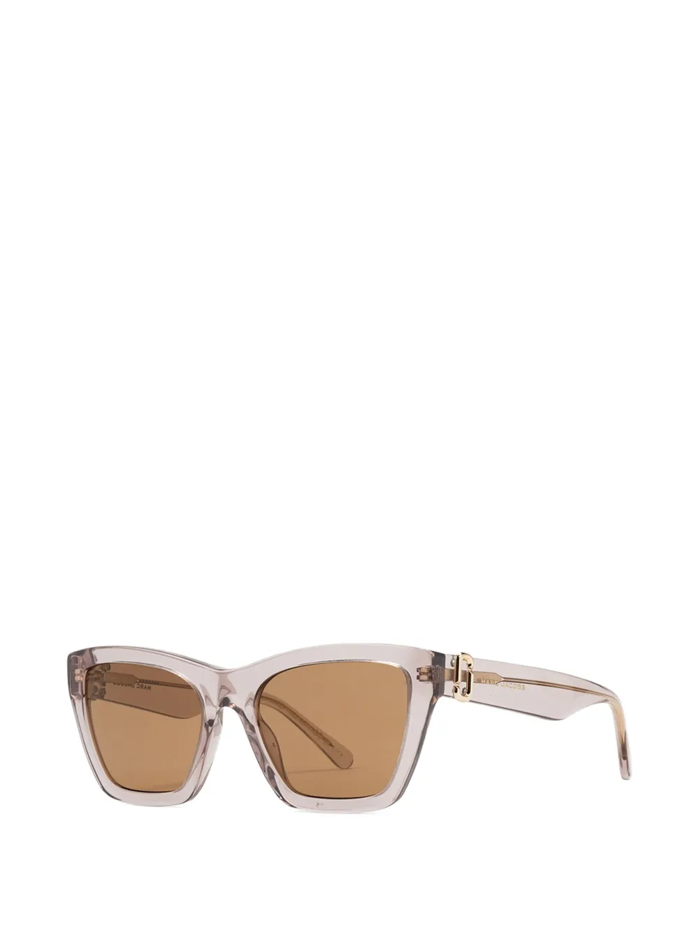 Marc Jacobs Eyewear logo-plaque sunglasses Roze