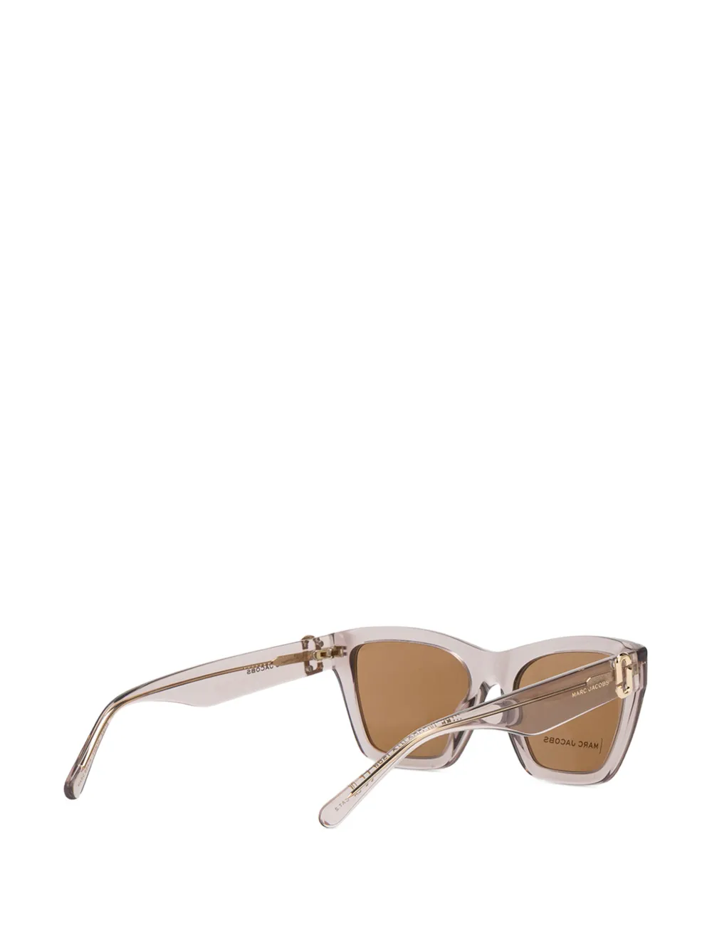 Marc Jacobs Eyewear logo-plaque sunglasses Roze