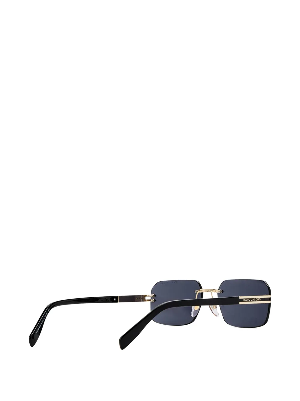 Marc Jacobs Eyewear rectangle-frame rimless sunglasses Goud