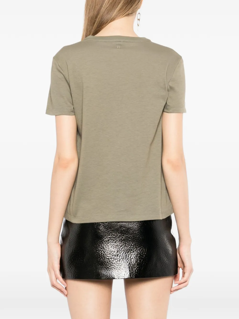 TOM FORD T-shirt met geborduurd logo Groen