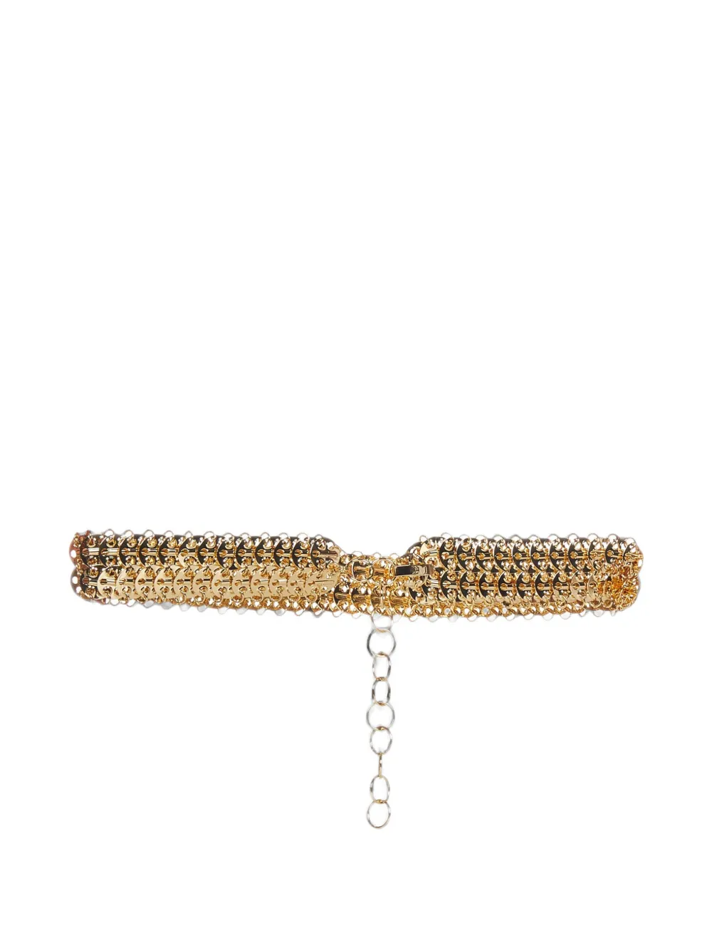 Rabanne gold jewel belt