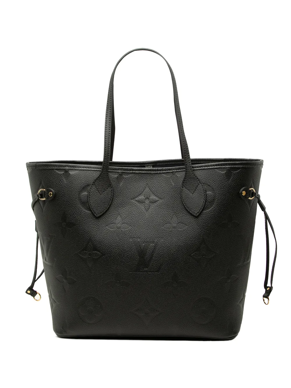 Louis Vuitton Pre-Owned 2021-2026 Monogram Giant Empreinte Neverfull MM tote bag - Black