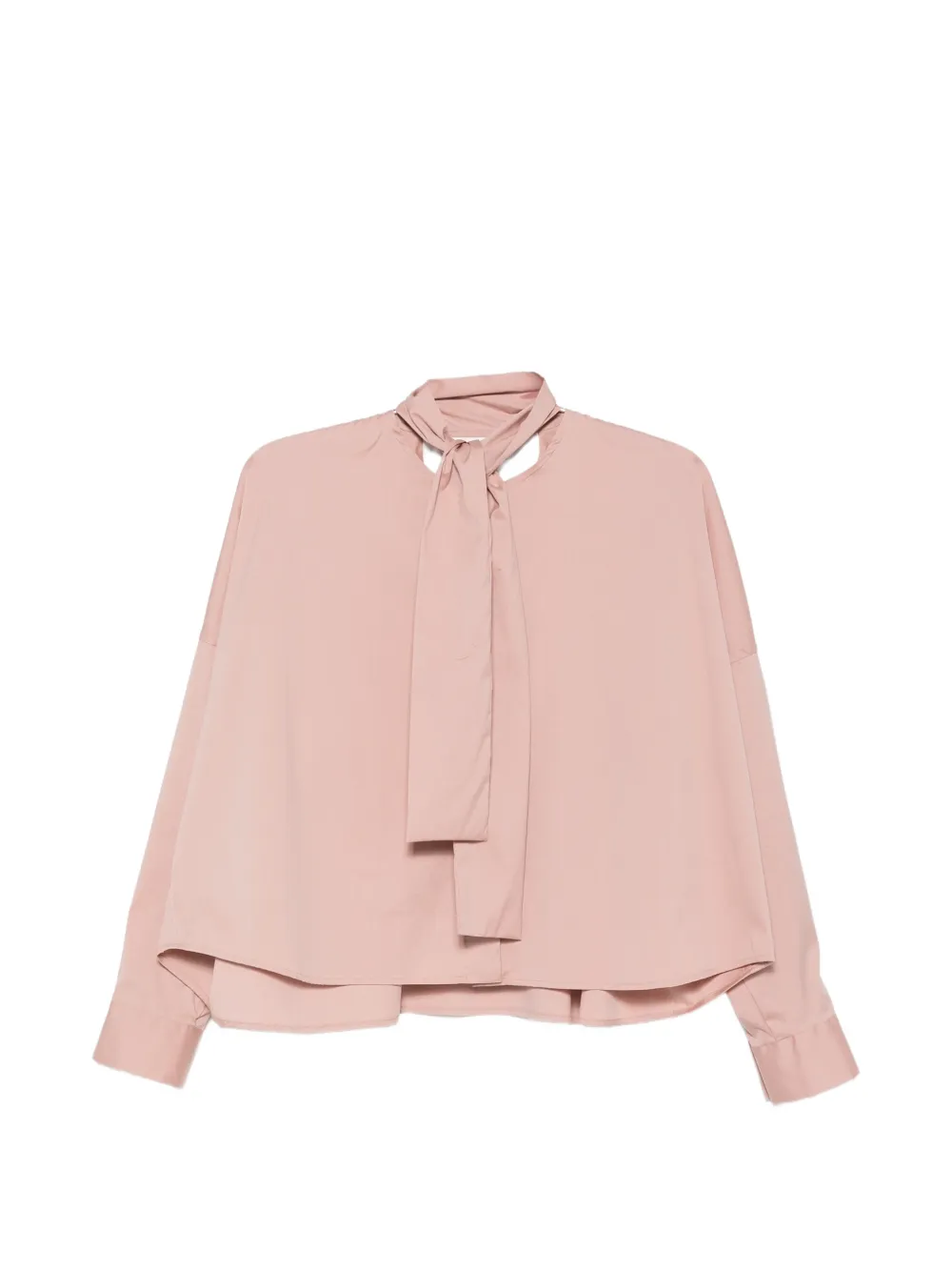 Le Sarte Pettegole chemise à col lavallière - Rose