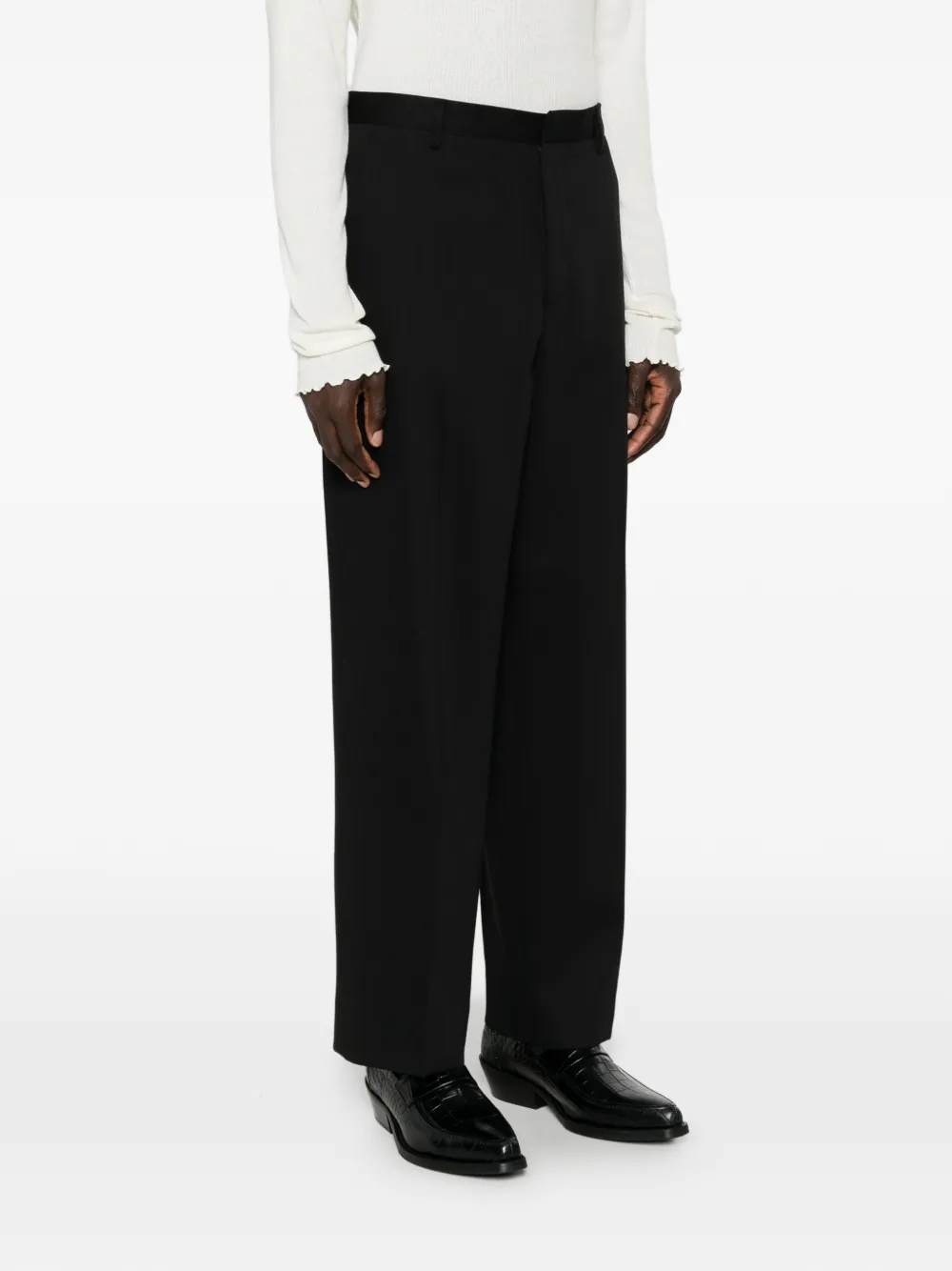 Costumein Straight broek Zwart