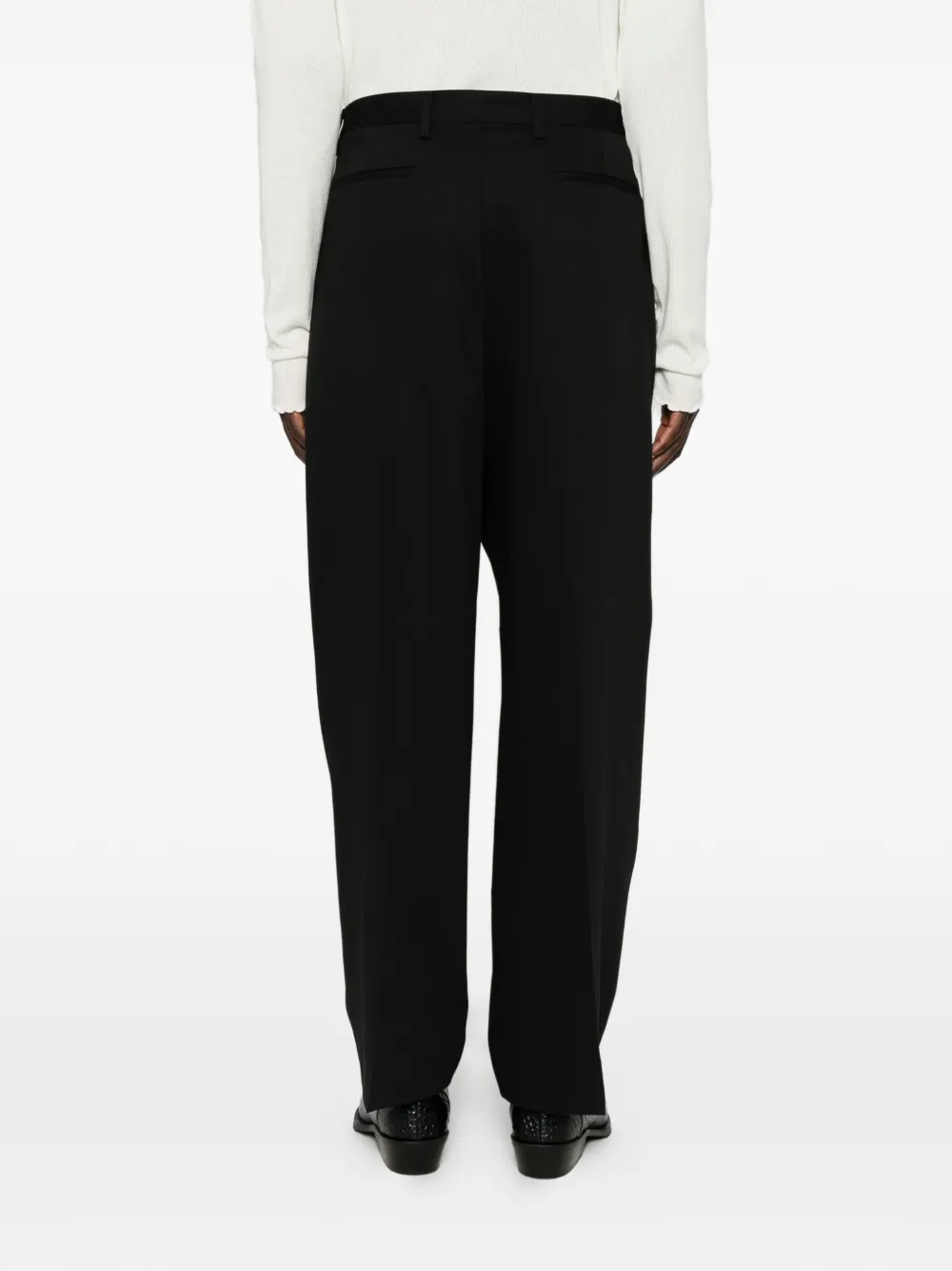 Costumein Straight broek Zwart