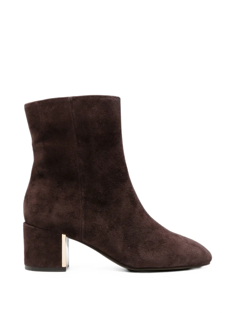 ALMA EN PENA suede block-heel ankle boots
