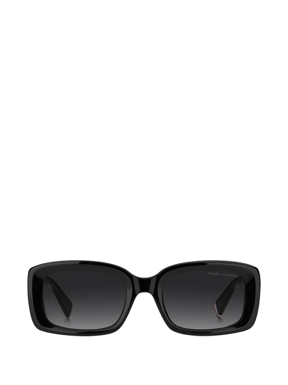 Tommy Hilfiger rectangle-frame sunglasses - Nero