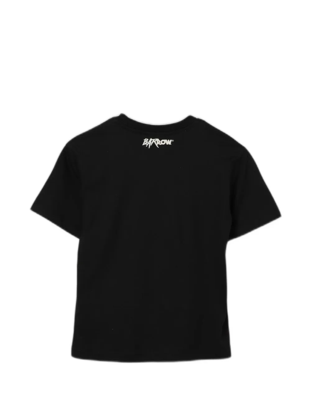 Barrow kids Katoenen T-shirt met logopatch Zwart