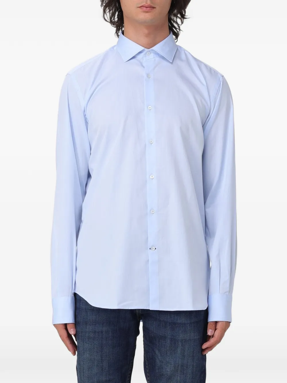 BROOKSFIELD cotton twill shirt