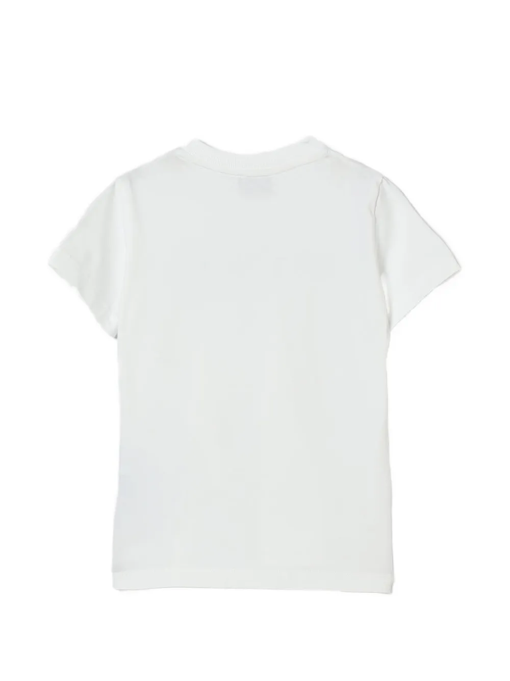 Moschino Kids T-shirt met logoprint Wit