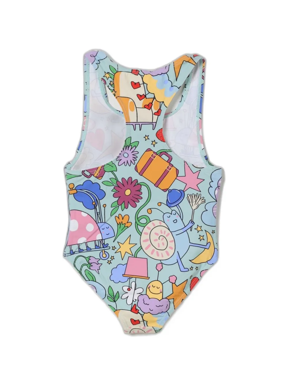 Stella McCartney Kids Badpak met print Blauw