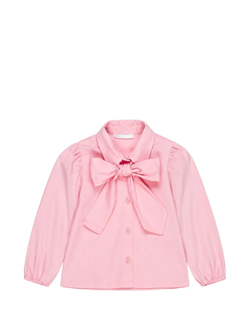Miss Grant Kids Hemd mit Schleifendetail - Rosa