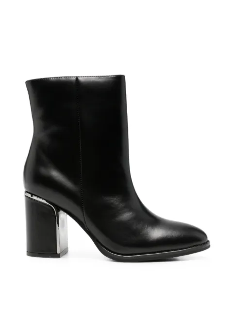 ALMA EN PENA block-heel leather ankle boots