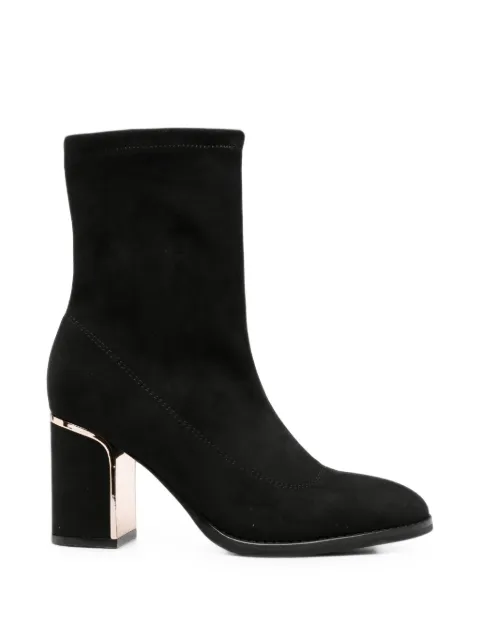 ALMA EN PENA metallic-trimmed ankle boots