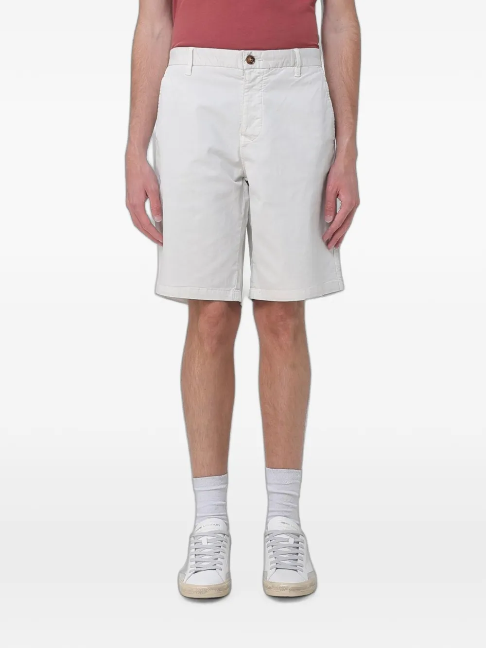 Blauer chino shorts