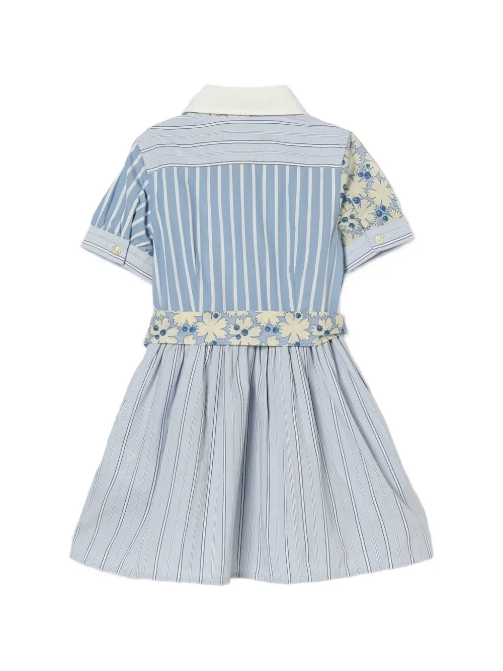 POLO RALPH LAUREN KIDS Blousejurk van katoen-popelineblend Blauw