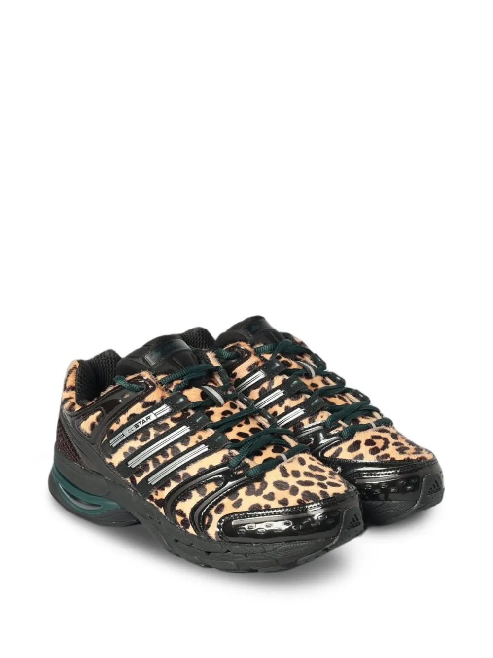 adidas Adistar Control 5 animal-print sneakers Zwart