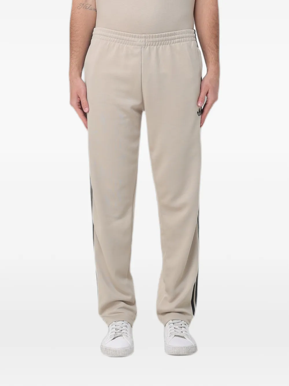 adidas logo-embroidered track pants - Toni neutri