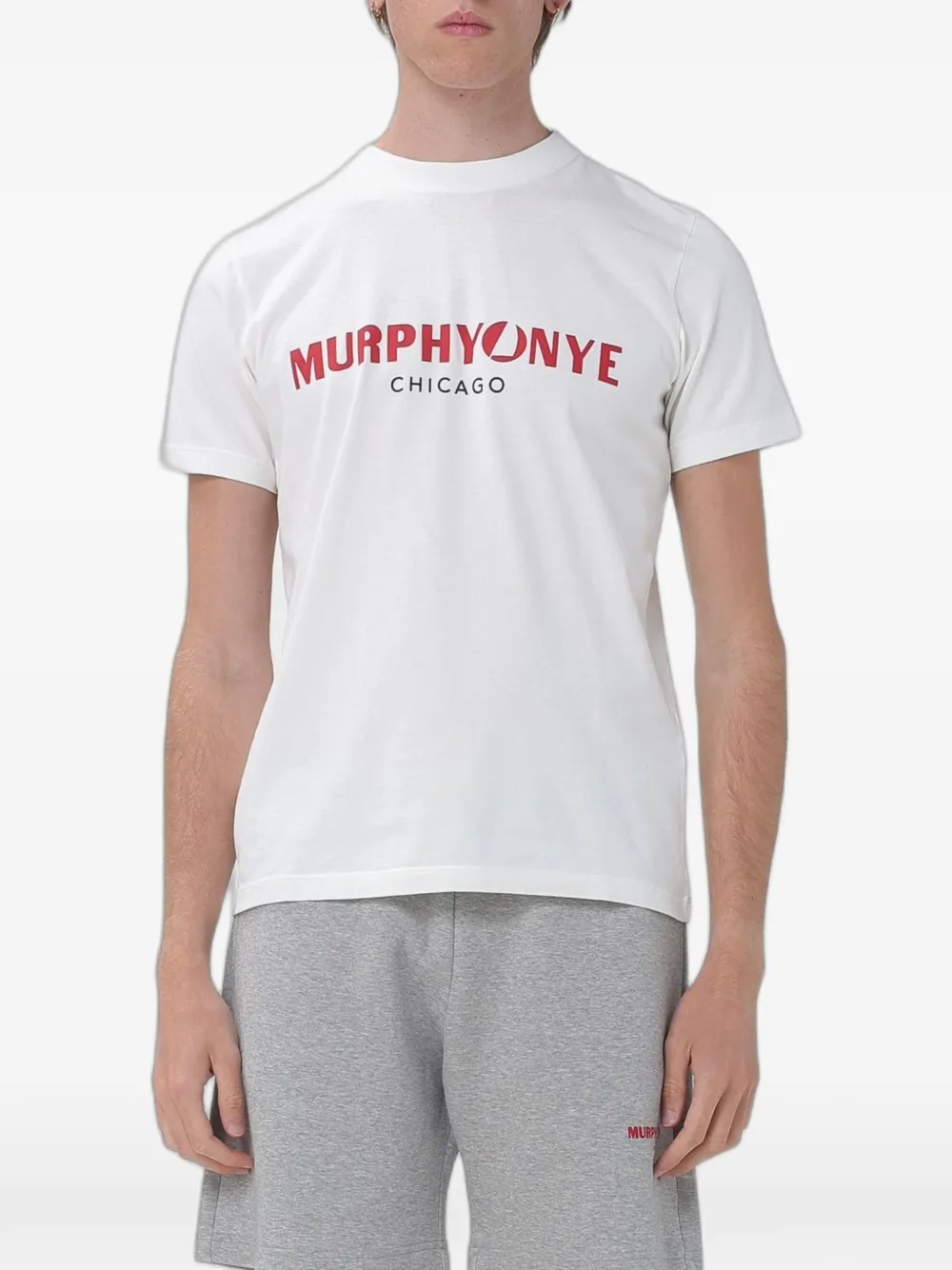 Murphy & Nye Logo-print Cotton T-shirt In White