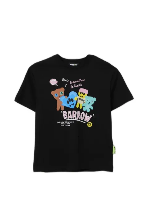 Barrow kids graphic-print cotton T-shirt