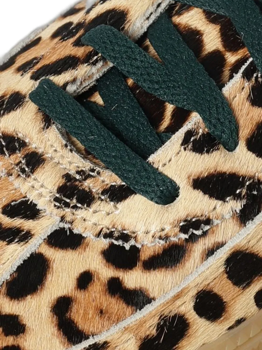 adidas Handball Spezial leopard-print sneakers Beige