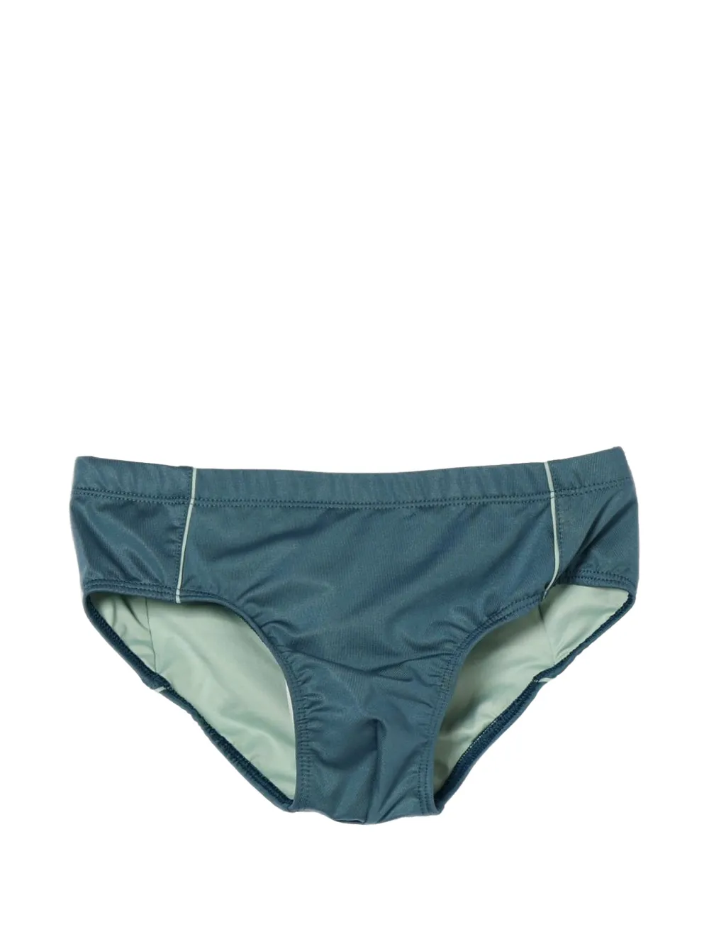 Emporio Armani Kids slip de bain à logo imprimé - Bleu Emporio Armani Kids slip de bain à logo imprimé - Bleu