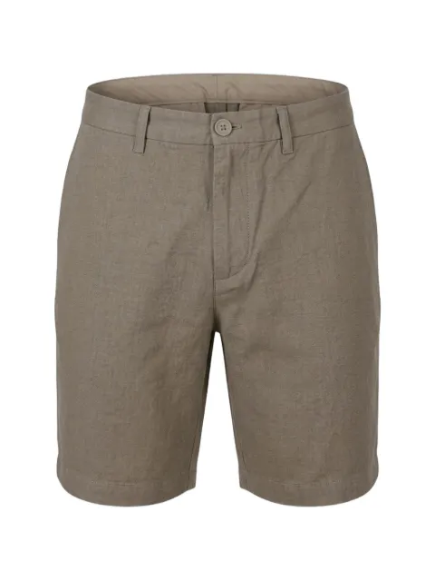Emporio Armani linen-blend chino shorts