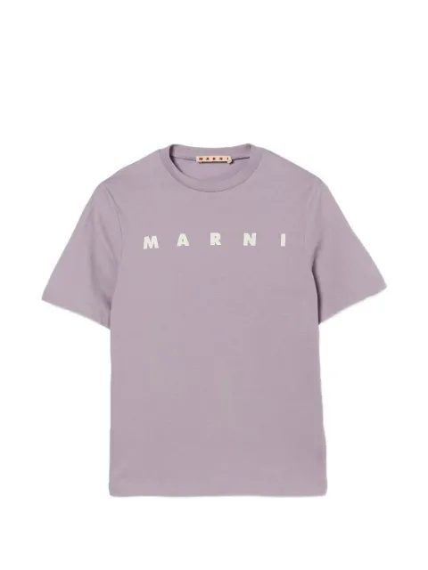 Marni Kids T-shirt med logotryk