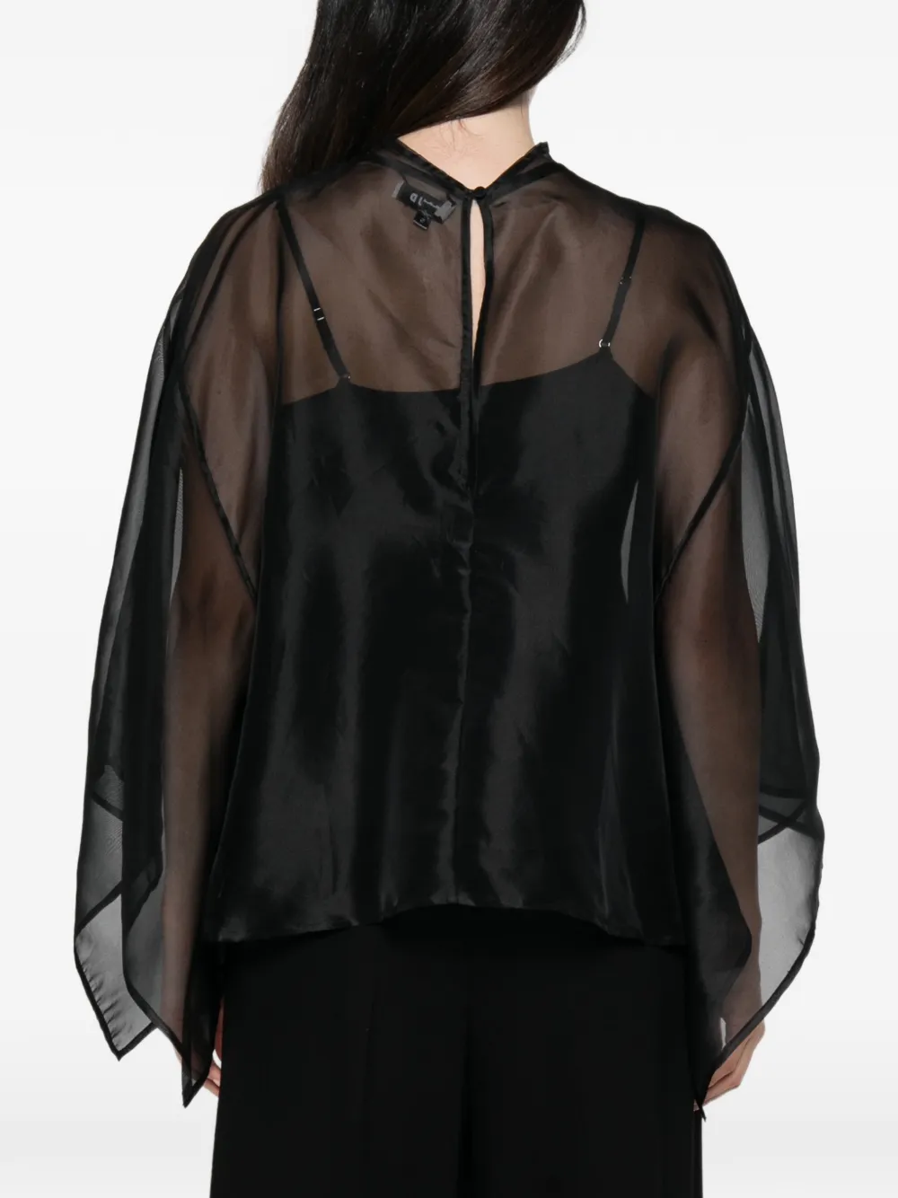 STAUD Fia blouse Zwart
