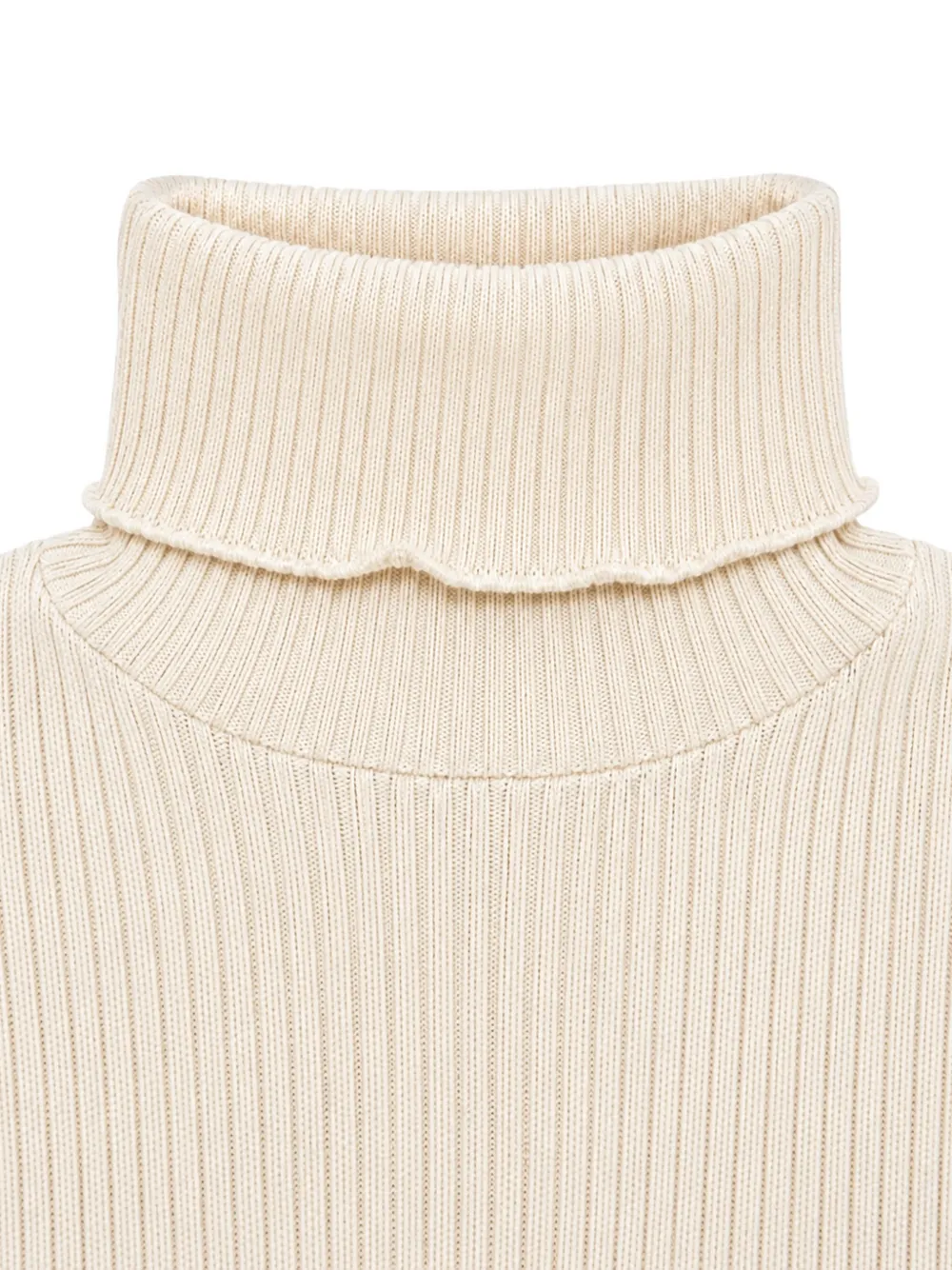 Miss Grant Kids Ribgebreide coltrui Beige