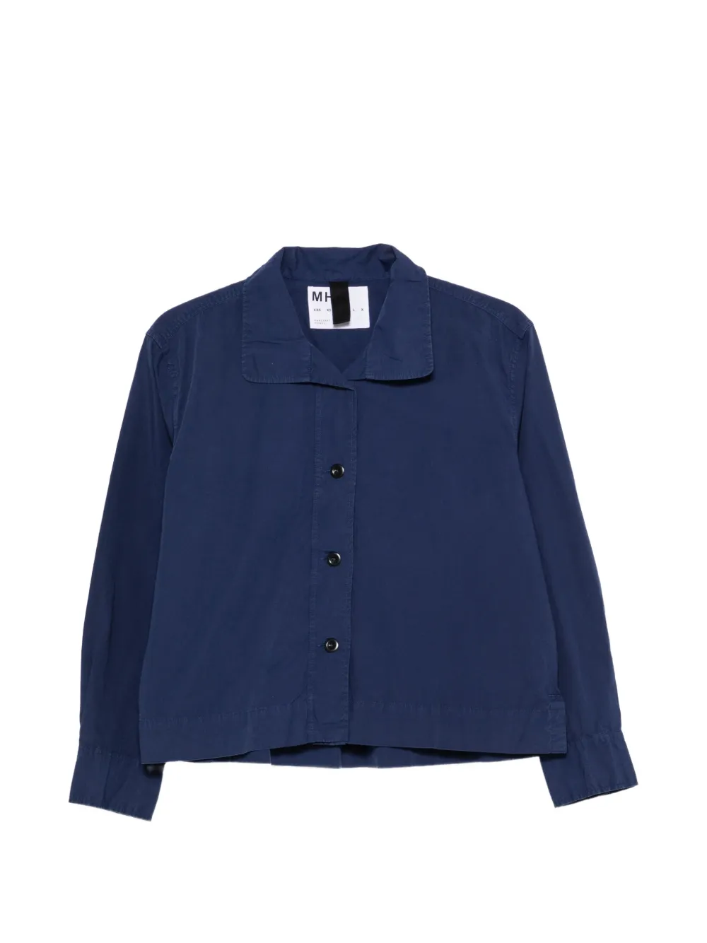 Margaret Howell Hemdjacke mit Knopfleiste - Blau