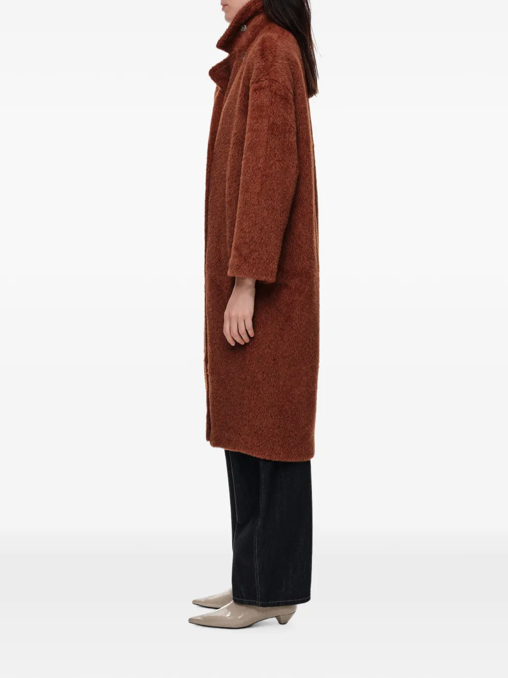 BIMBA Y LOLA Midi-jas Bruin