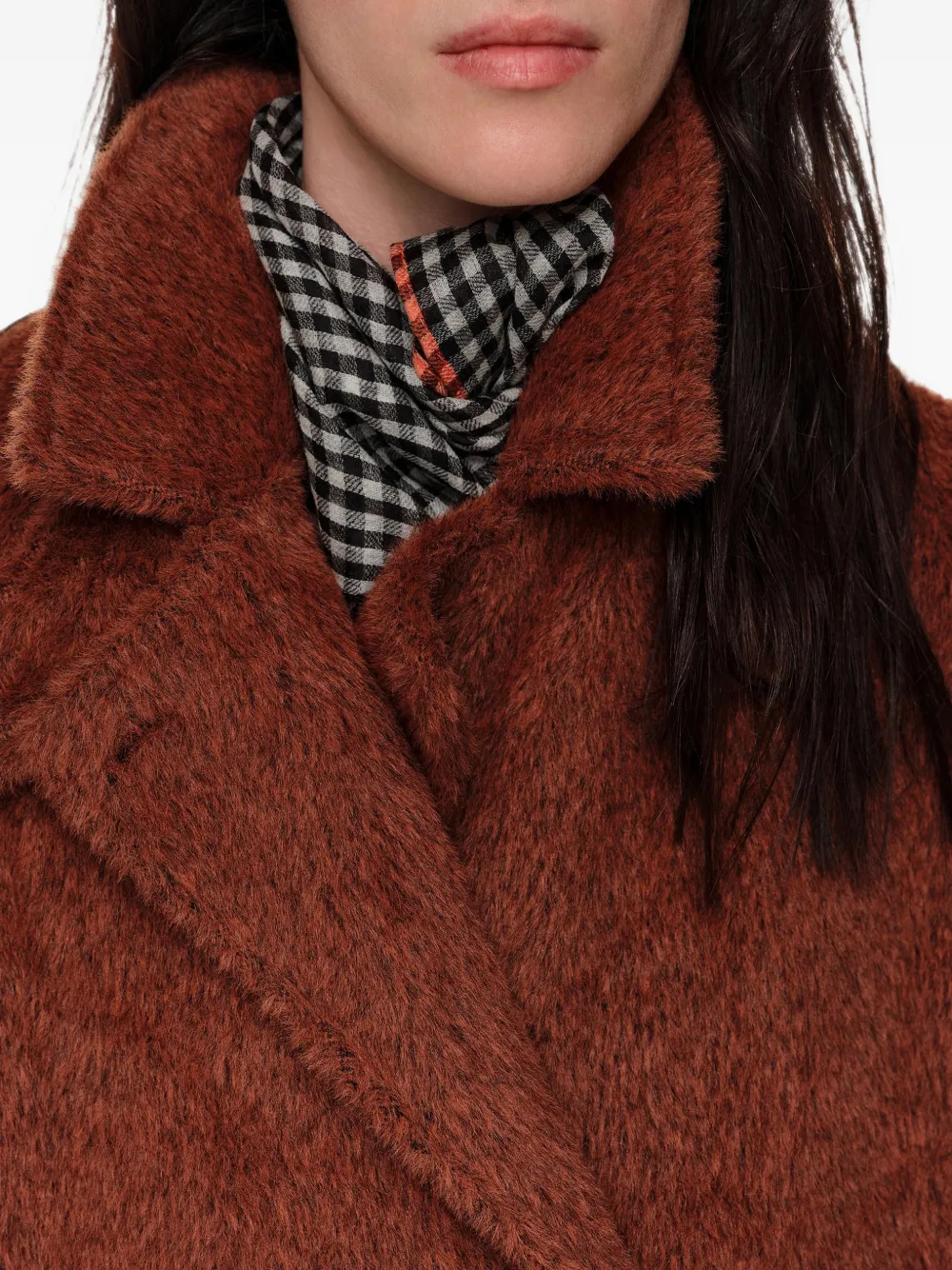 BIMBA Y LOLA Midi-jas Bruin