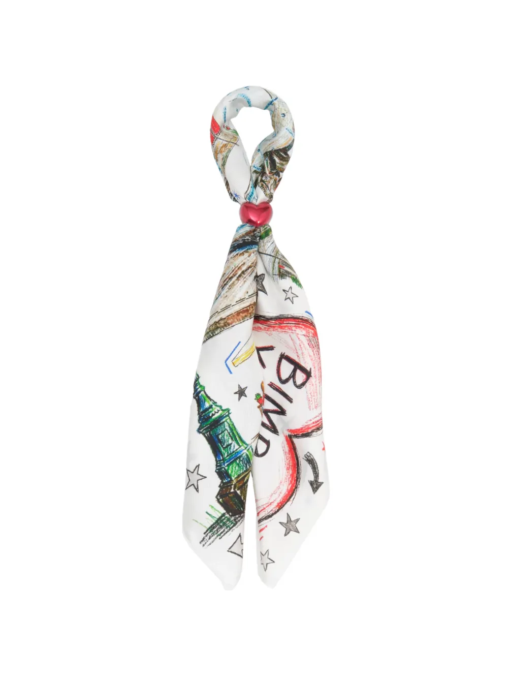 BIMBA Y LOLA Vigo souvenir scarf charm