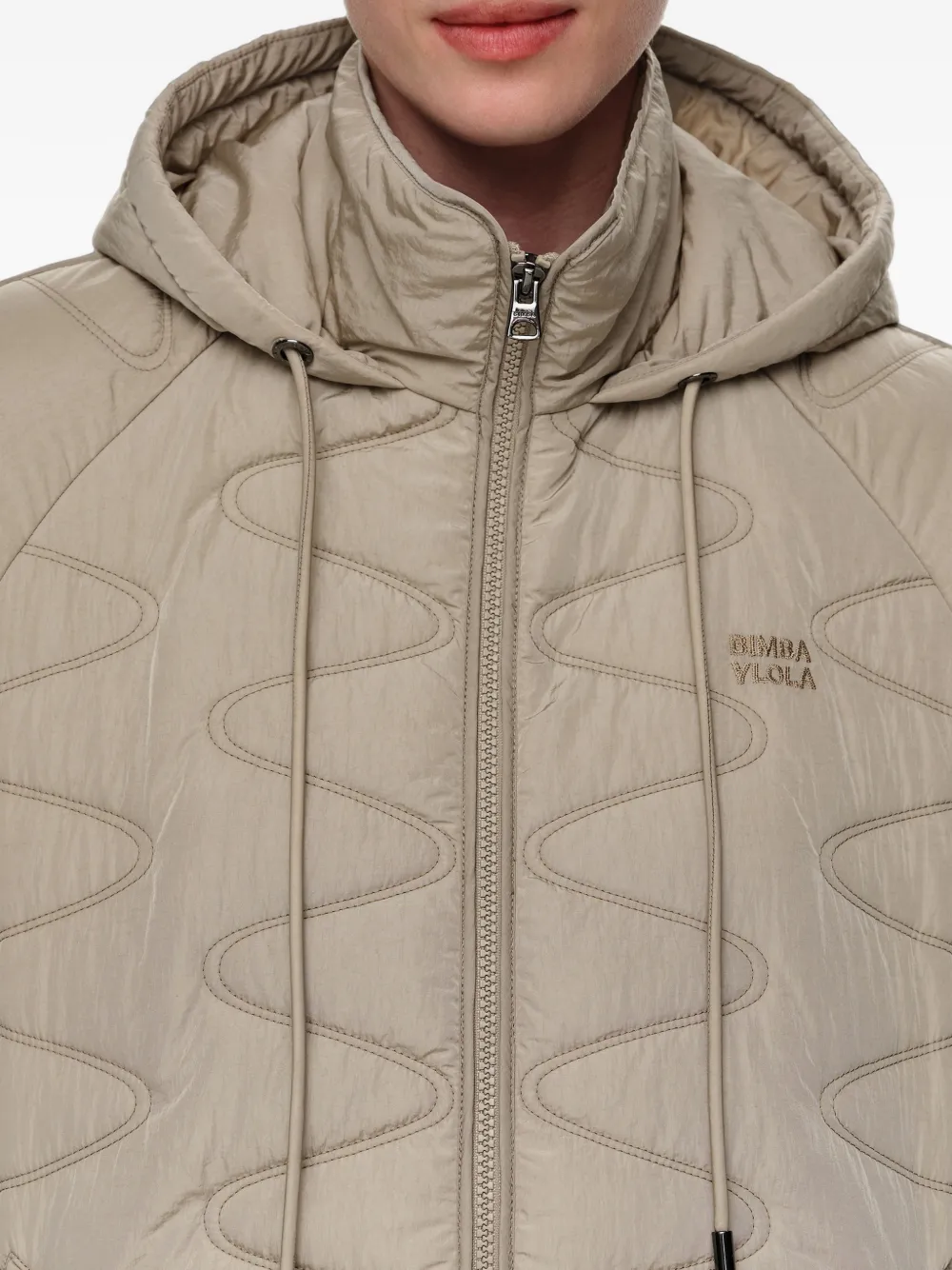 BIMBA Y LOLA Gewatteerde trenchcoat met A-lijn Beige