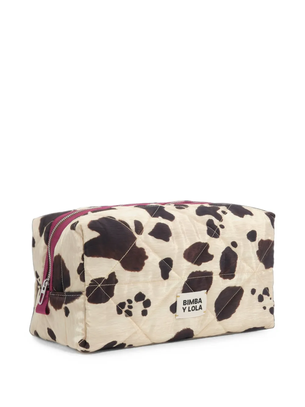 BIMBA Y LOLA large Pony fabric make-up case
