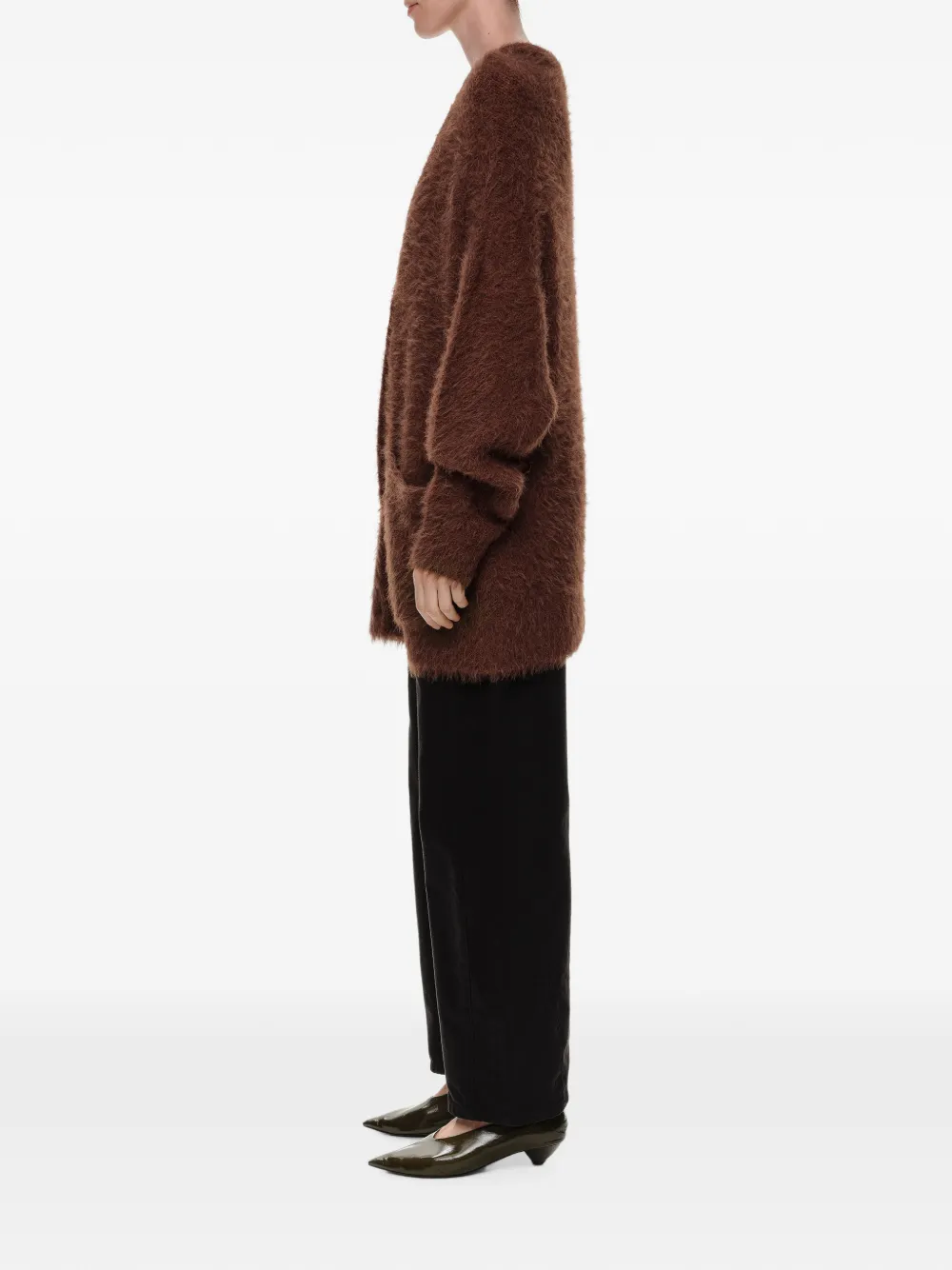 BIMBA Y LOLA Lang vest Bruin