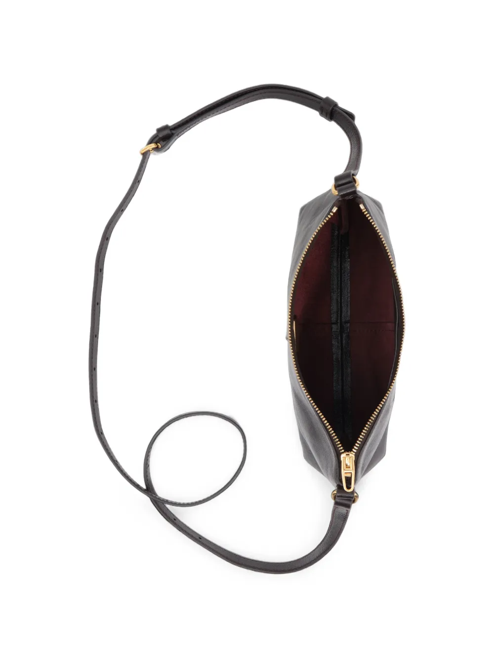 BIMBA Y LOLA Leren mini-crossbodytas Rood